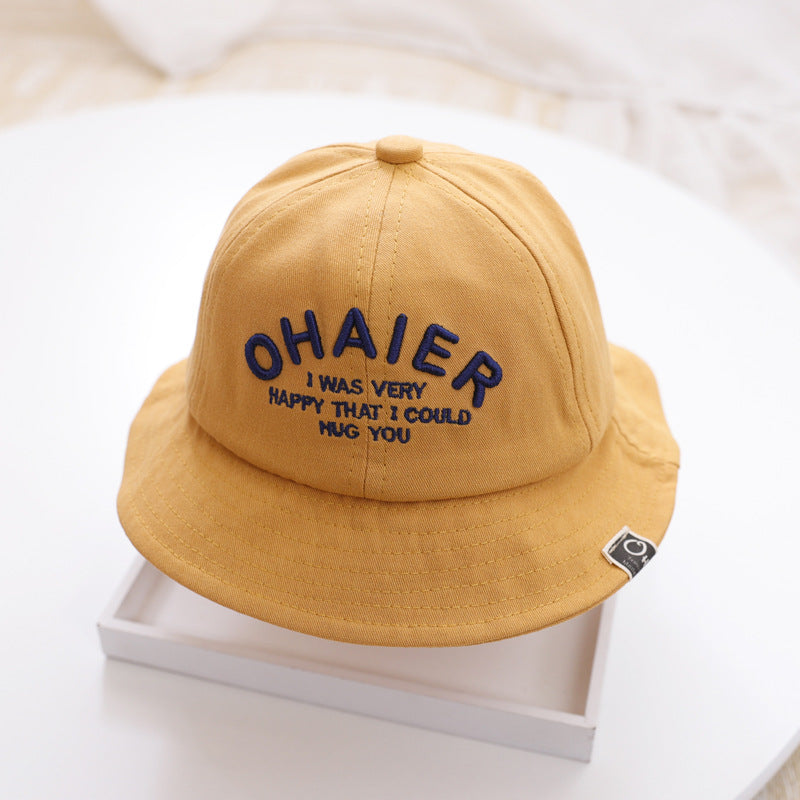 Wholesale Cotton Flat Top Kids Bucket Hat